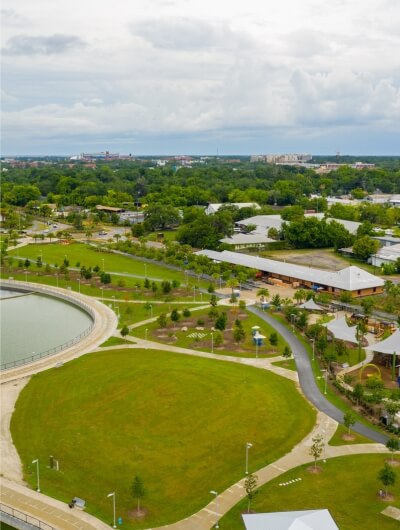 Greenery and landscape of Florida.